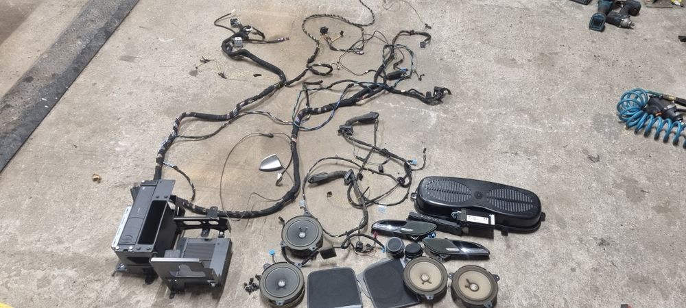 Bmw E46 Coupe Harman Kardon Cały zestaw głośniki Wiązka Subufer