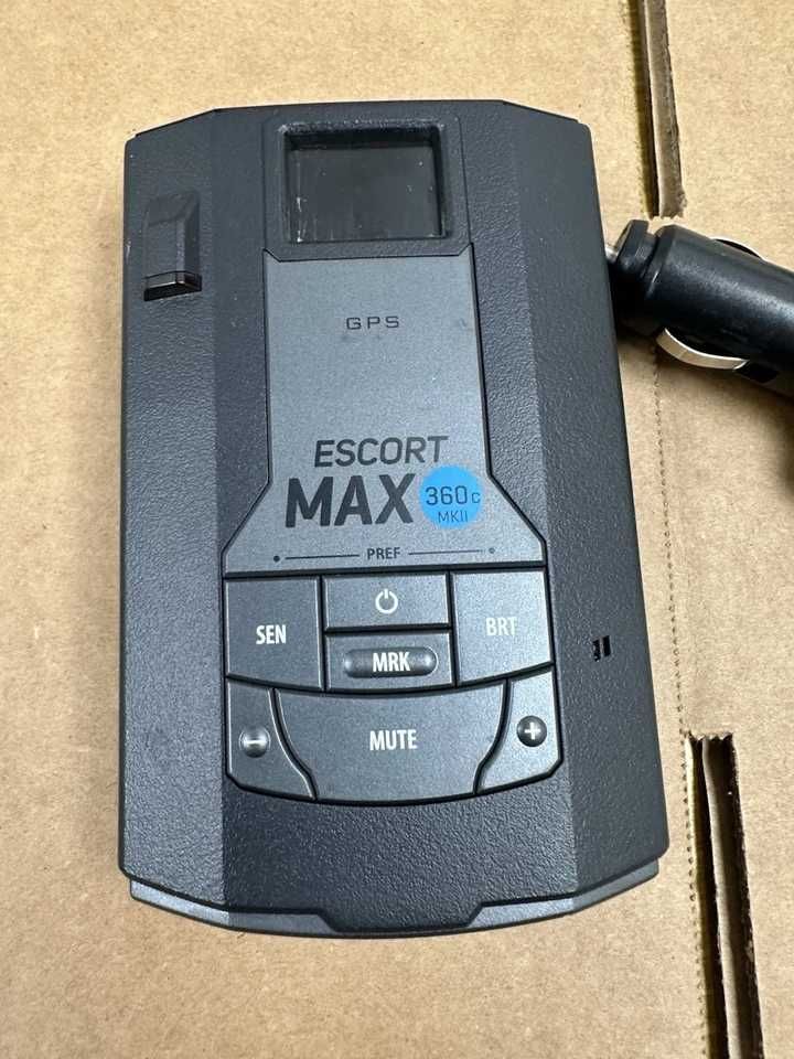Escort MAX 360c MKII Laser Radar Detector - 360° Extreme Range