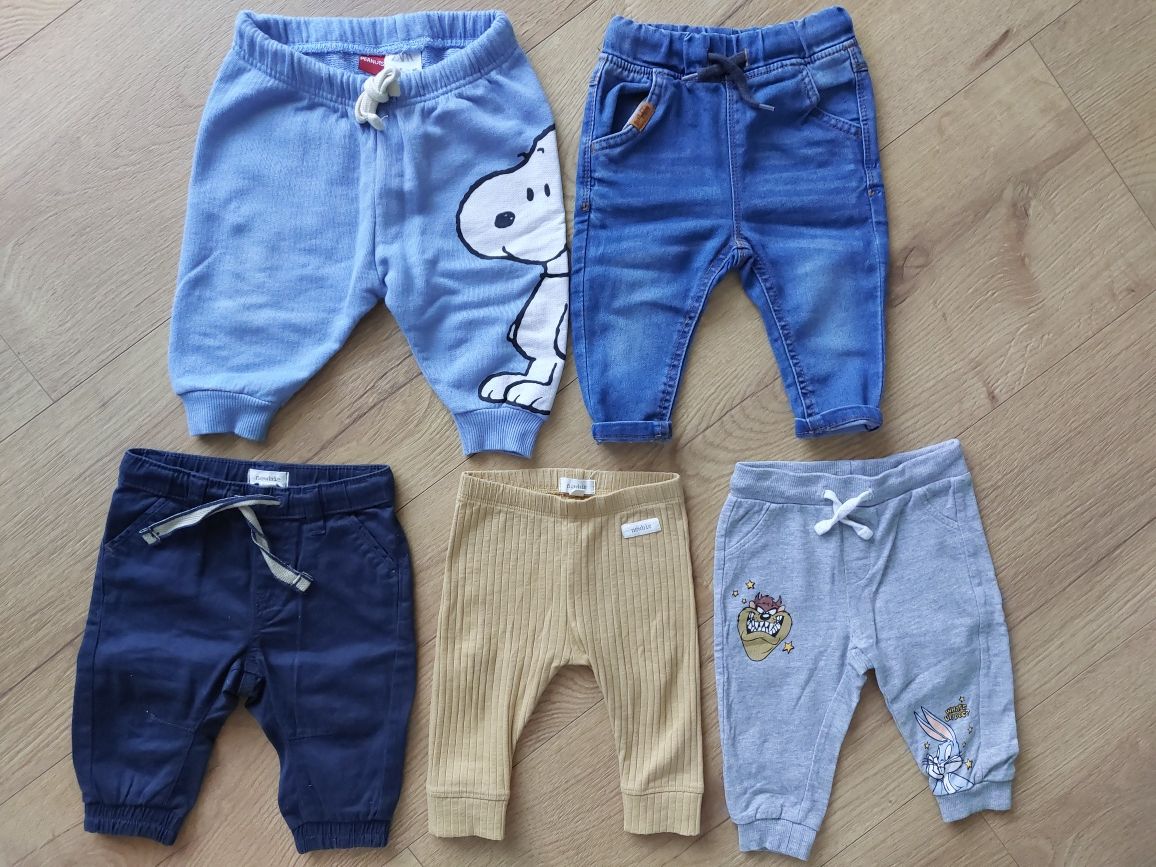 Paczka ubrań dla chłopca rozmiar 68 H&M,Sinsay,Kapphal,Zara
