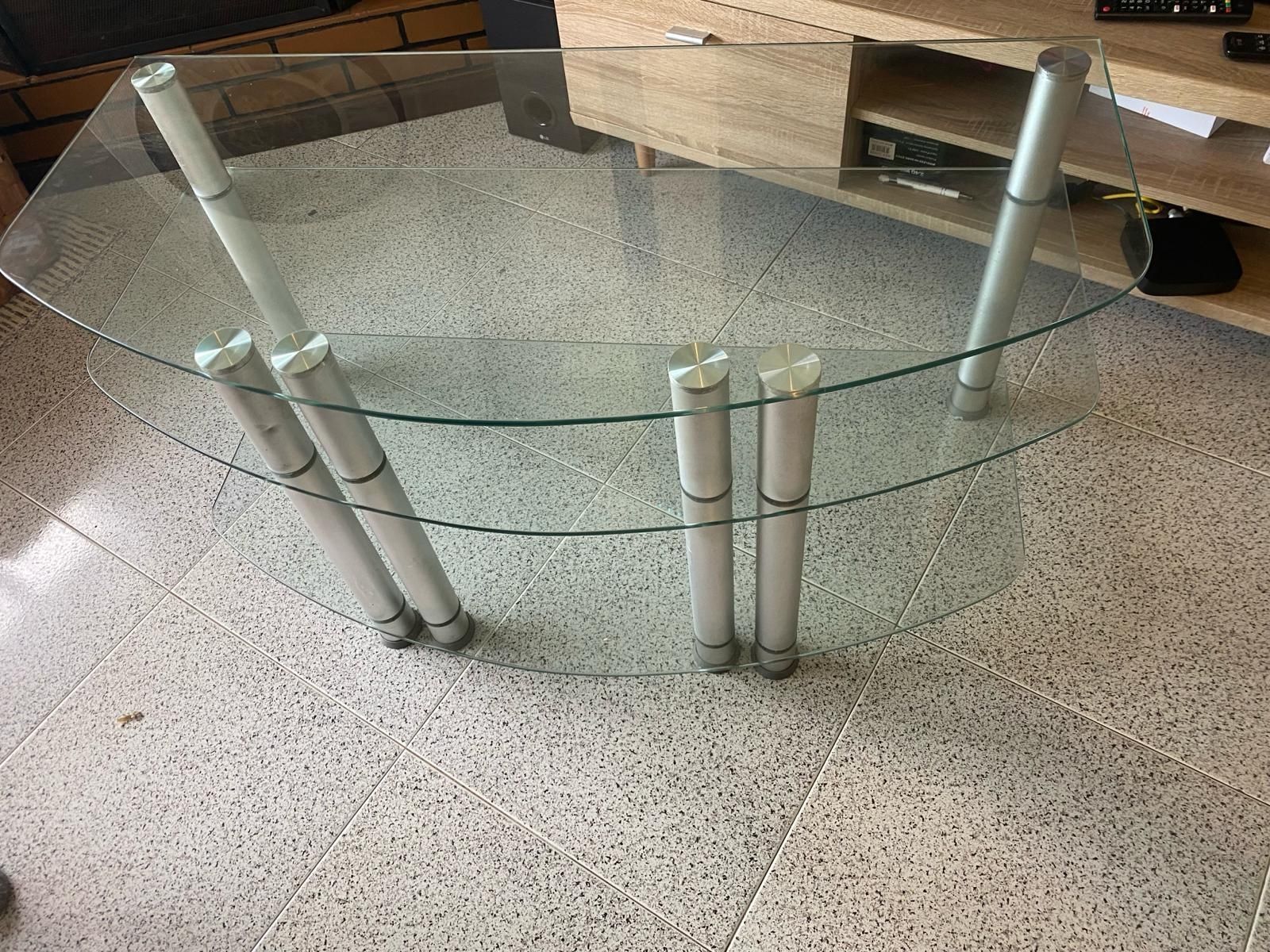 Mesa de vidro  usada