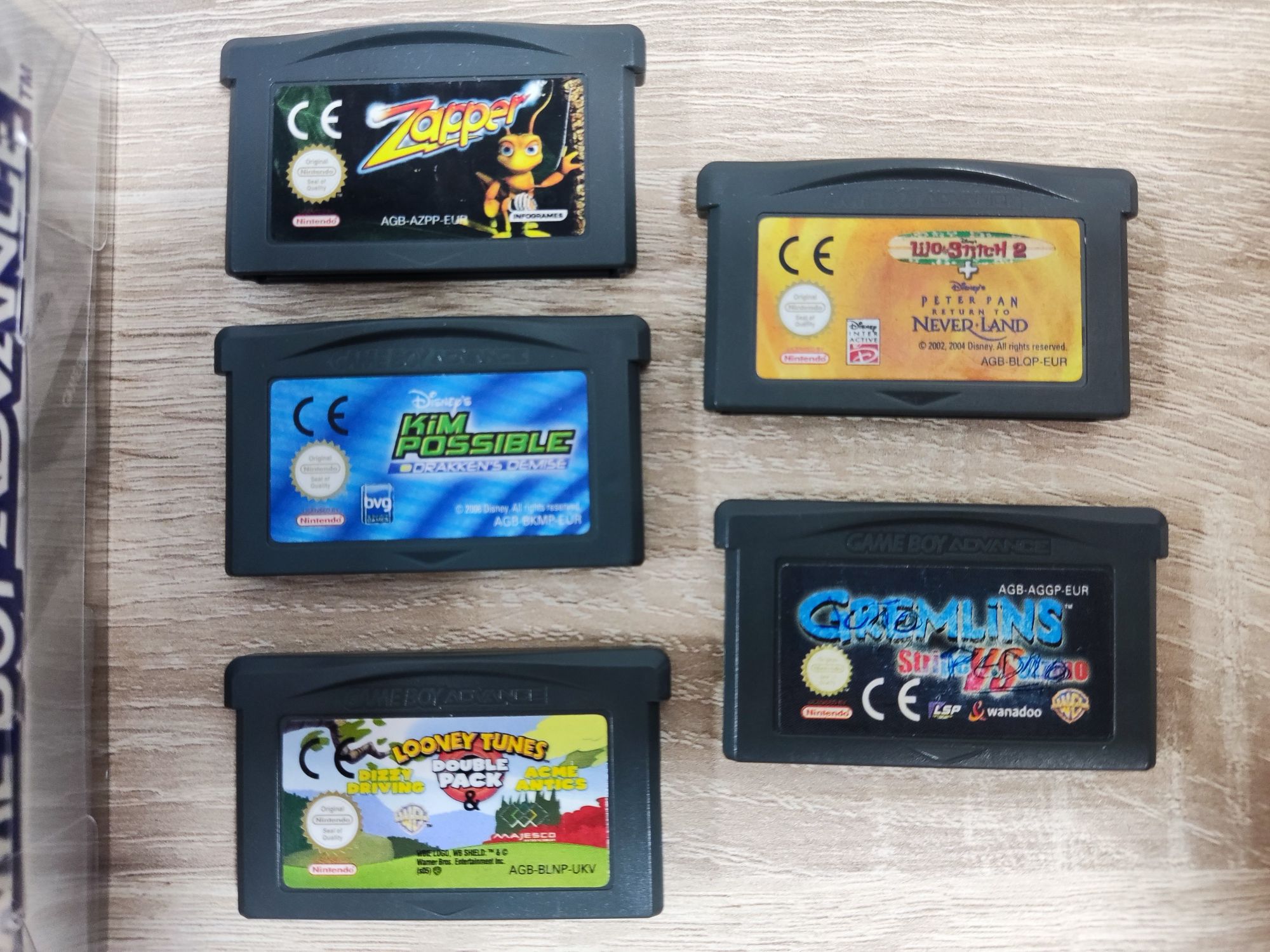 Game Boy advance CIB mais 7 jogos