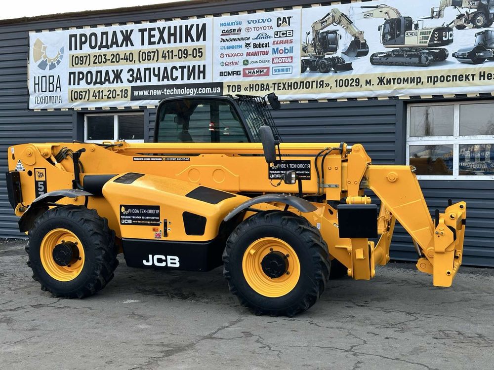 Телескопічний навантажувач jcb 535-125