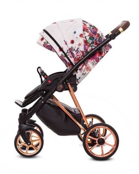 Wózek Babyactive MUSSE Rose (dark light) 3w1