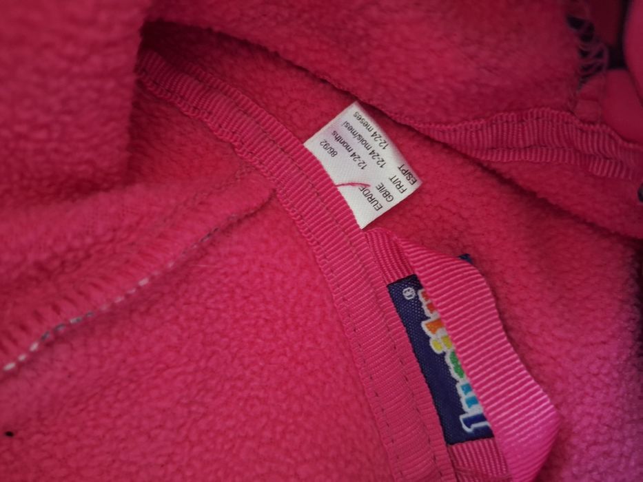 Kombinezon wiosenny dziewczęcy 12-24 miesiące