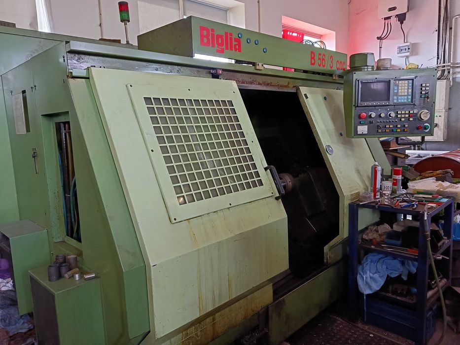 Centrum obróbcze tokarka CNC BIGLIA B56