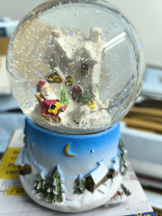 Globo de Neve com música - novo