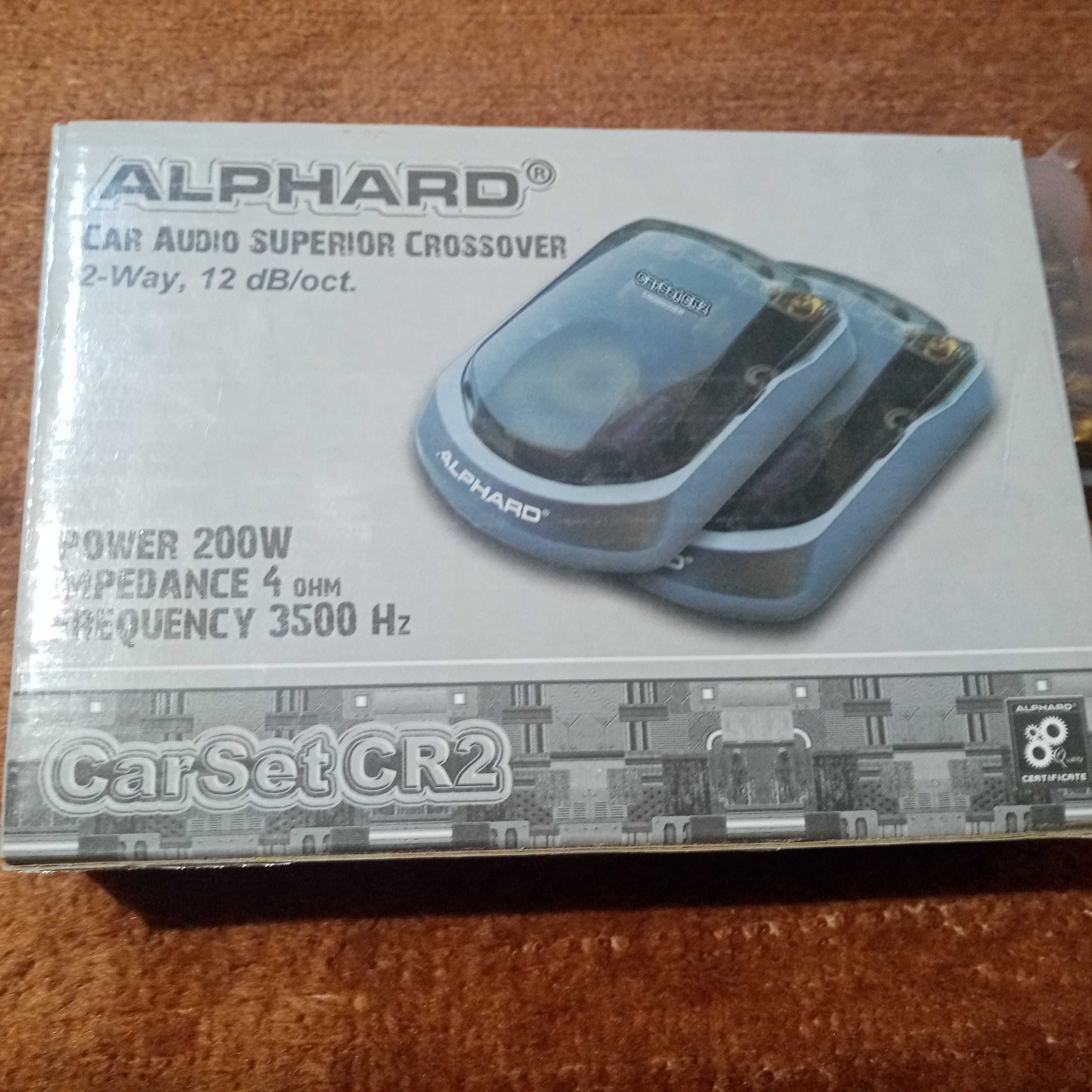 Продам Разделительные Фильтры Alphard (CAR SET CR2). Цена за Пару !