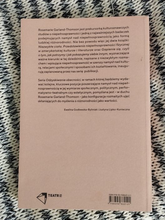 Niezwykle ciała przedstawienie niepełnosprawności fizycznej