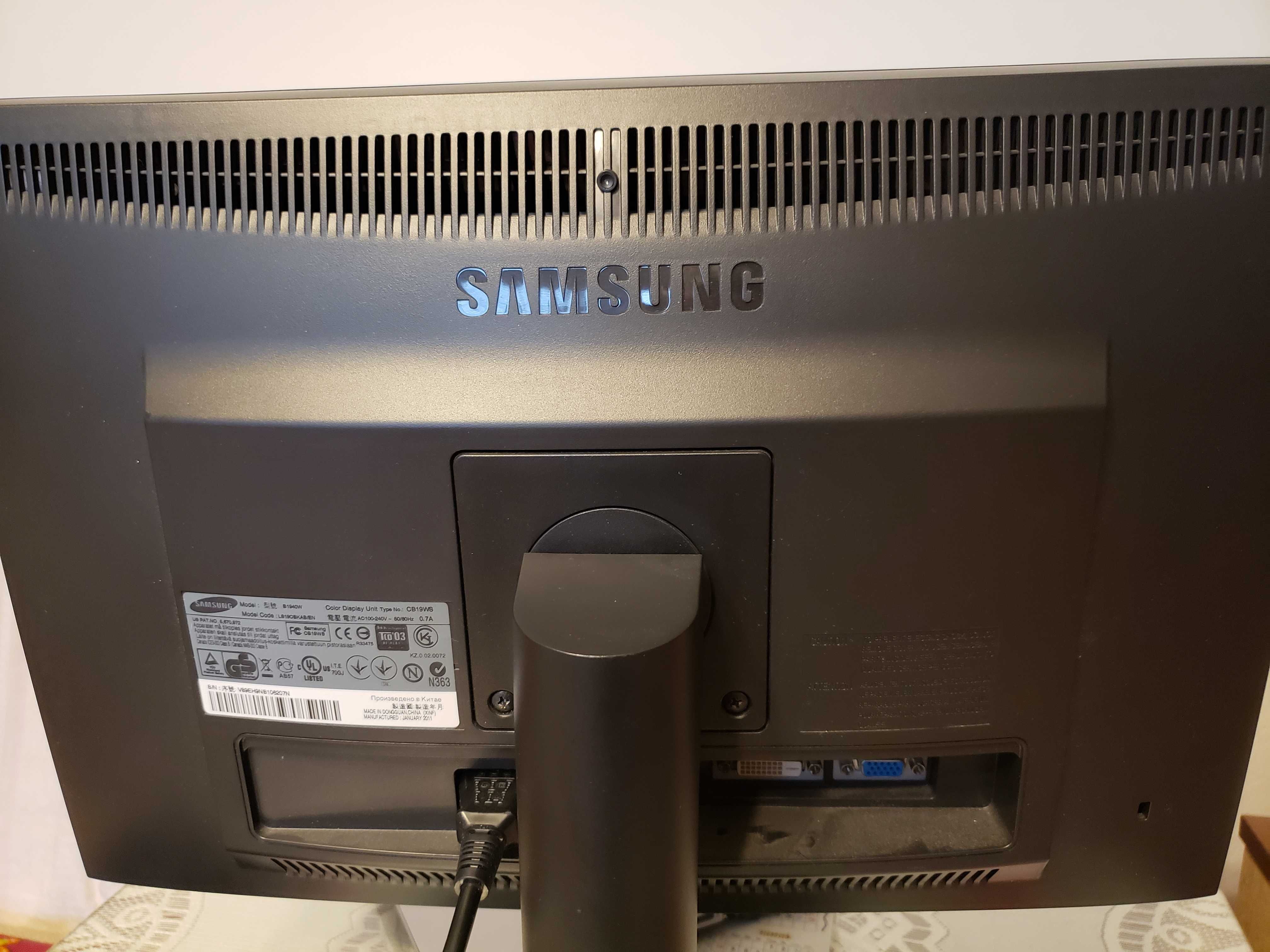Monitor Samsung SyncMasterb1940  19”