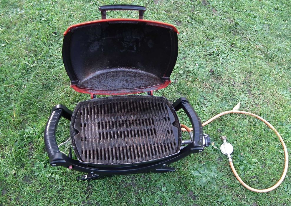 Weber grill gazowy mobilny camping kamper