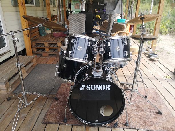 SONOR - kompletna perkusja, przygotowana do gry!