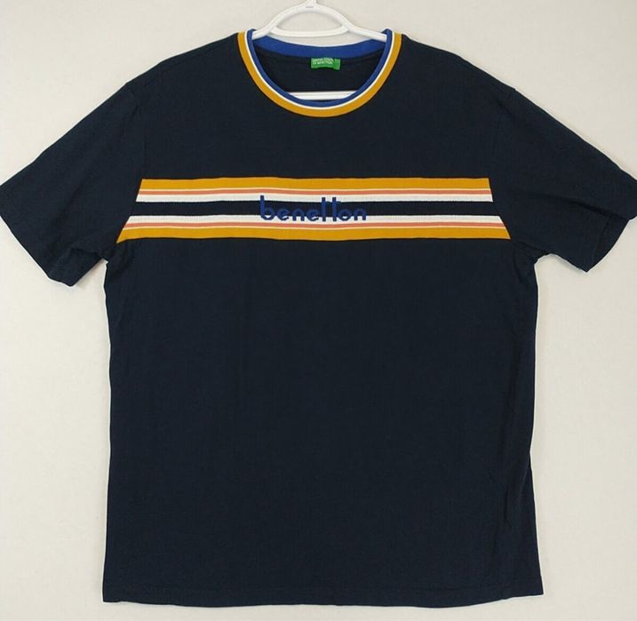 Винтажная футболка Benetton S-M