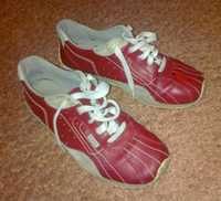 Damskie buty czerwone r. 37 - 37,5 halówki