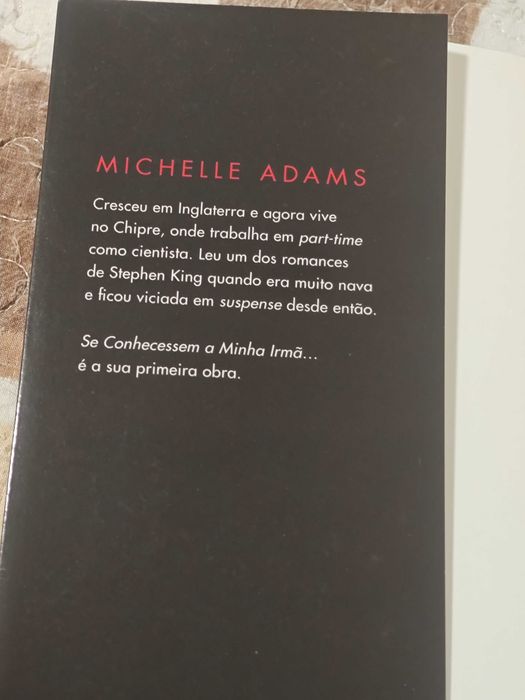 Livro "se conhecesses a minha irmã"