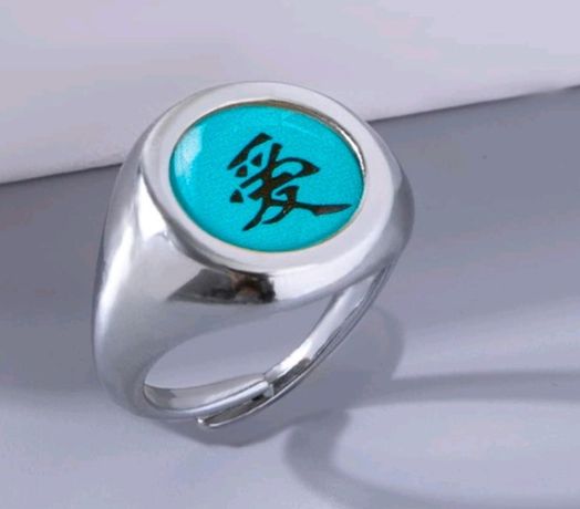 Vendo anel Prateado com carácter chinês (portes incluídos)
