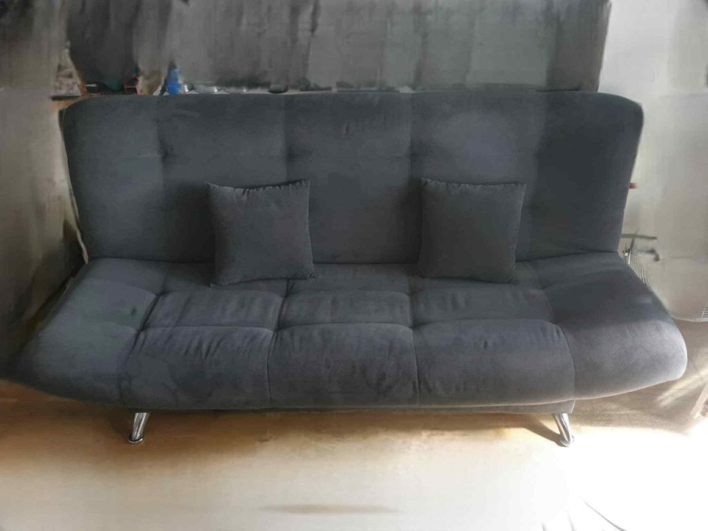 Wersalka Viola Black Red White