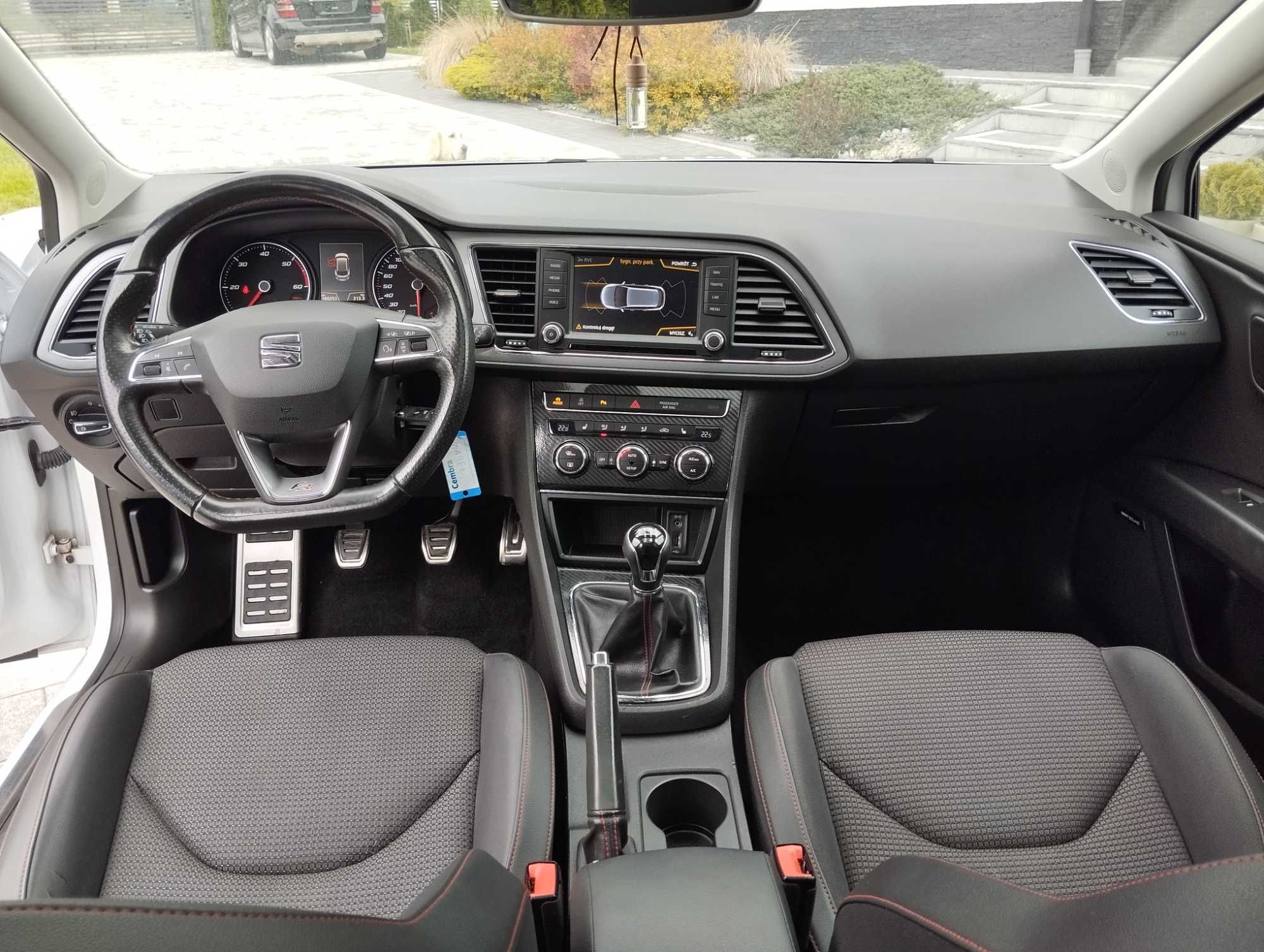 Seat Leon Fr 2017 2.0tdi 184km full opcja SzwajcarSerwisZarejestrowany