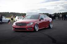 Mercedes w204 c350 coupe/ stance/ AMG / 306km / RWD