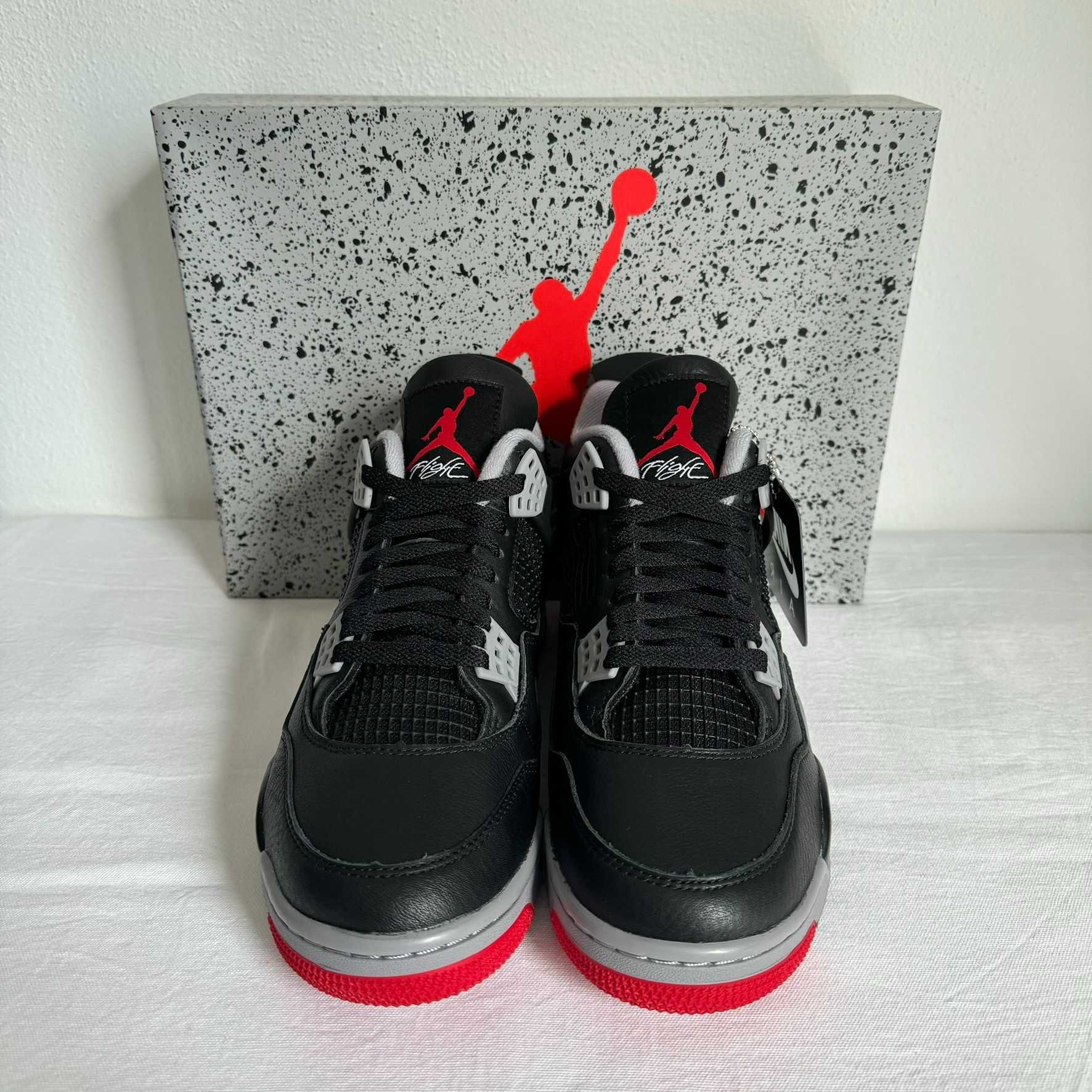 Air Jordan 4 "Bred Reimagined" - Tamanhos 41 / 42