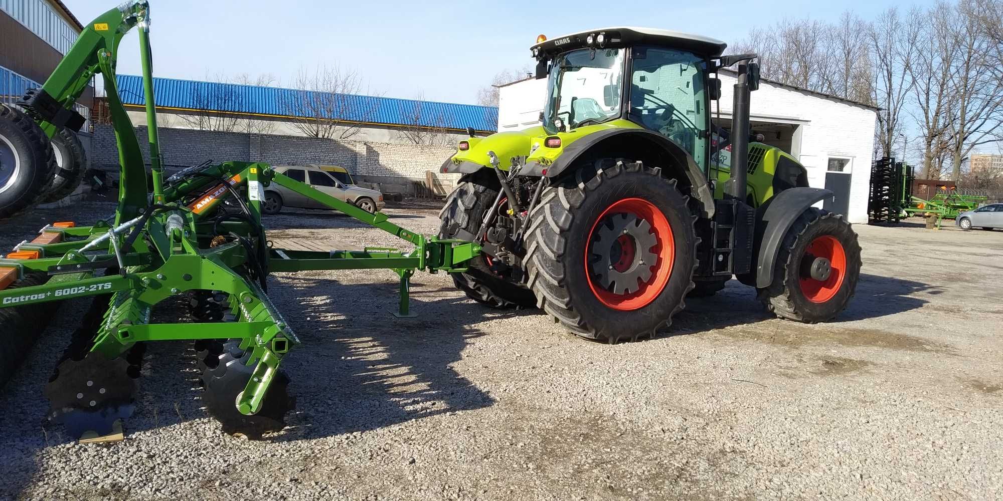 Трактор Клаас.Claas Axion 870. 2017.