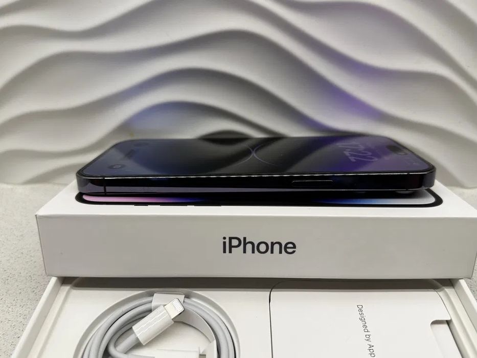 Iphone 14 pro 128 фіолетовий. Гарний стан повний комплект!