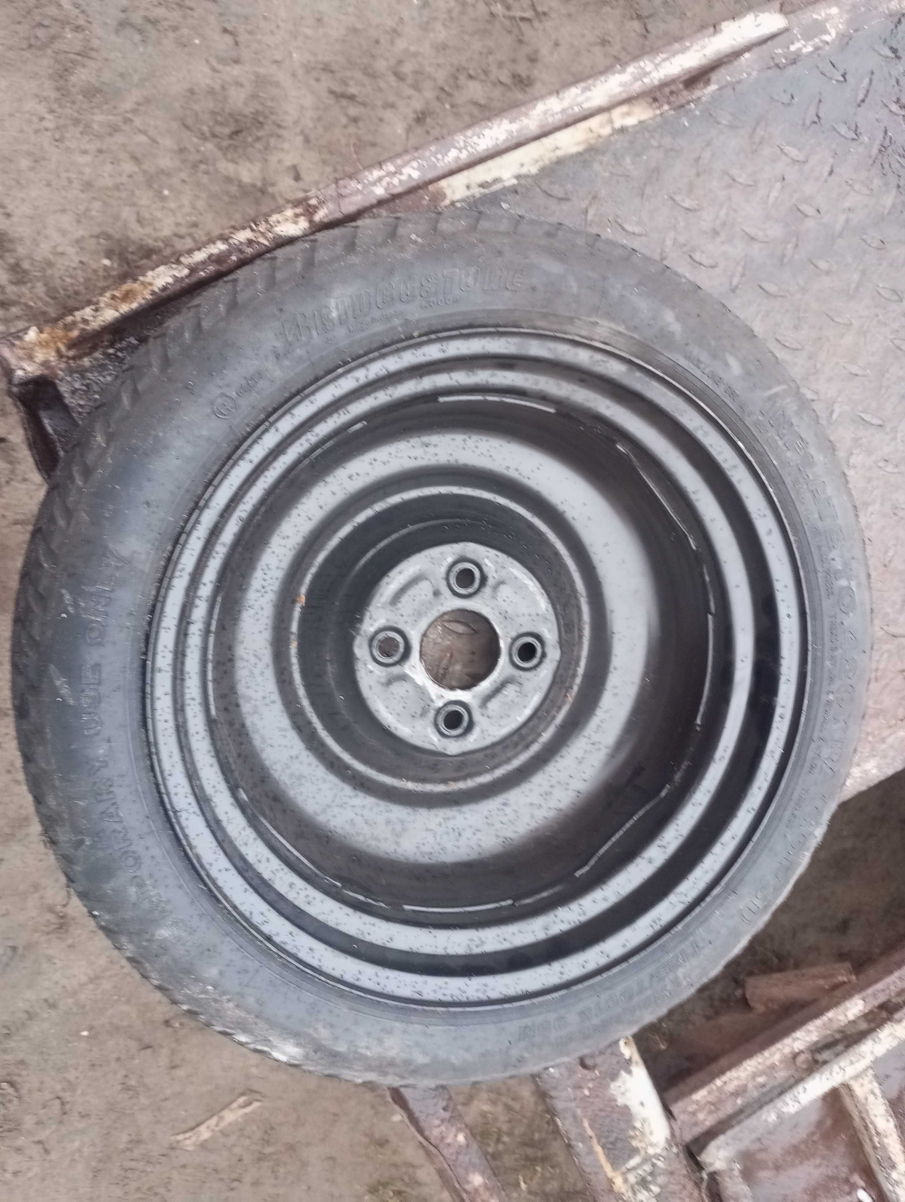 koło dojazdowe toyota yaris corolla 4x100 r15 AYGO