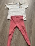Komplet bluzka legginsy 92