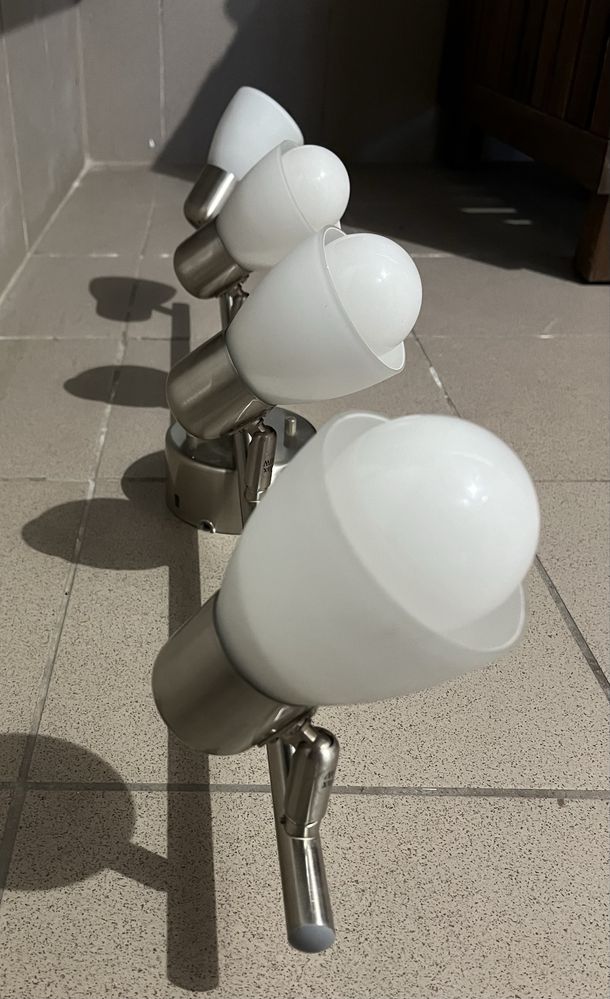 Lampa listwa 4x reflektory e14 80cm