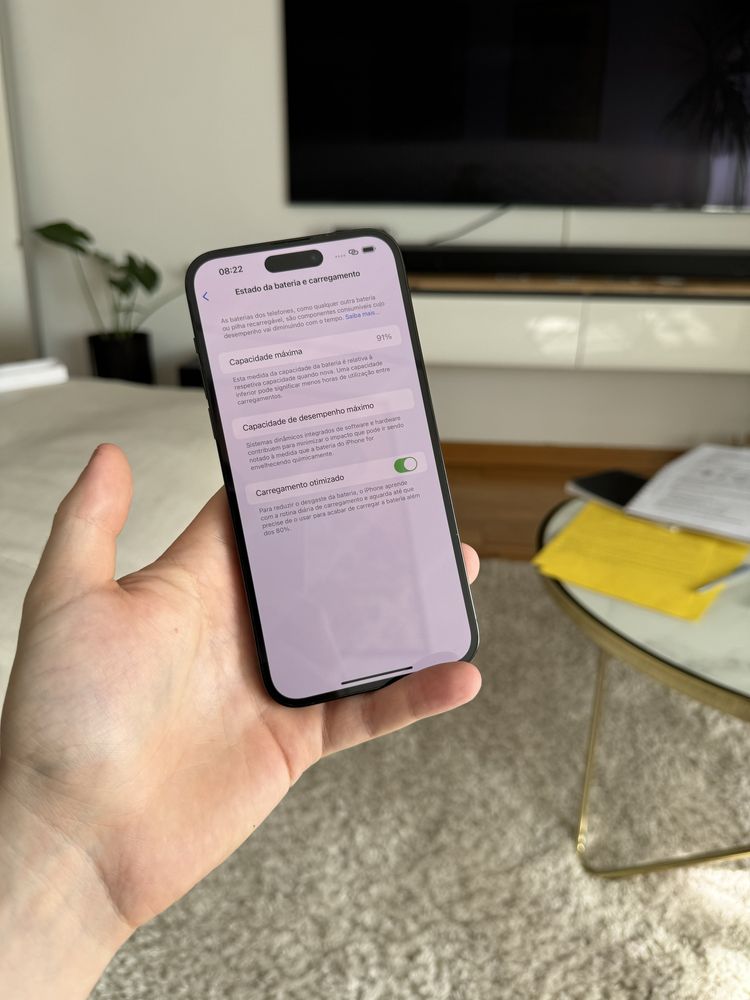 iPhone 14 Pro Max - Fatura e Garantia - 128GB