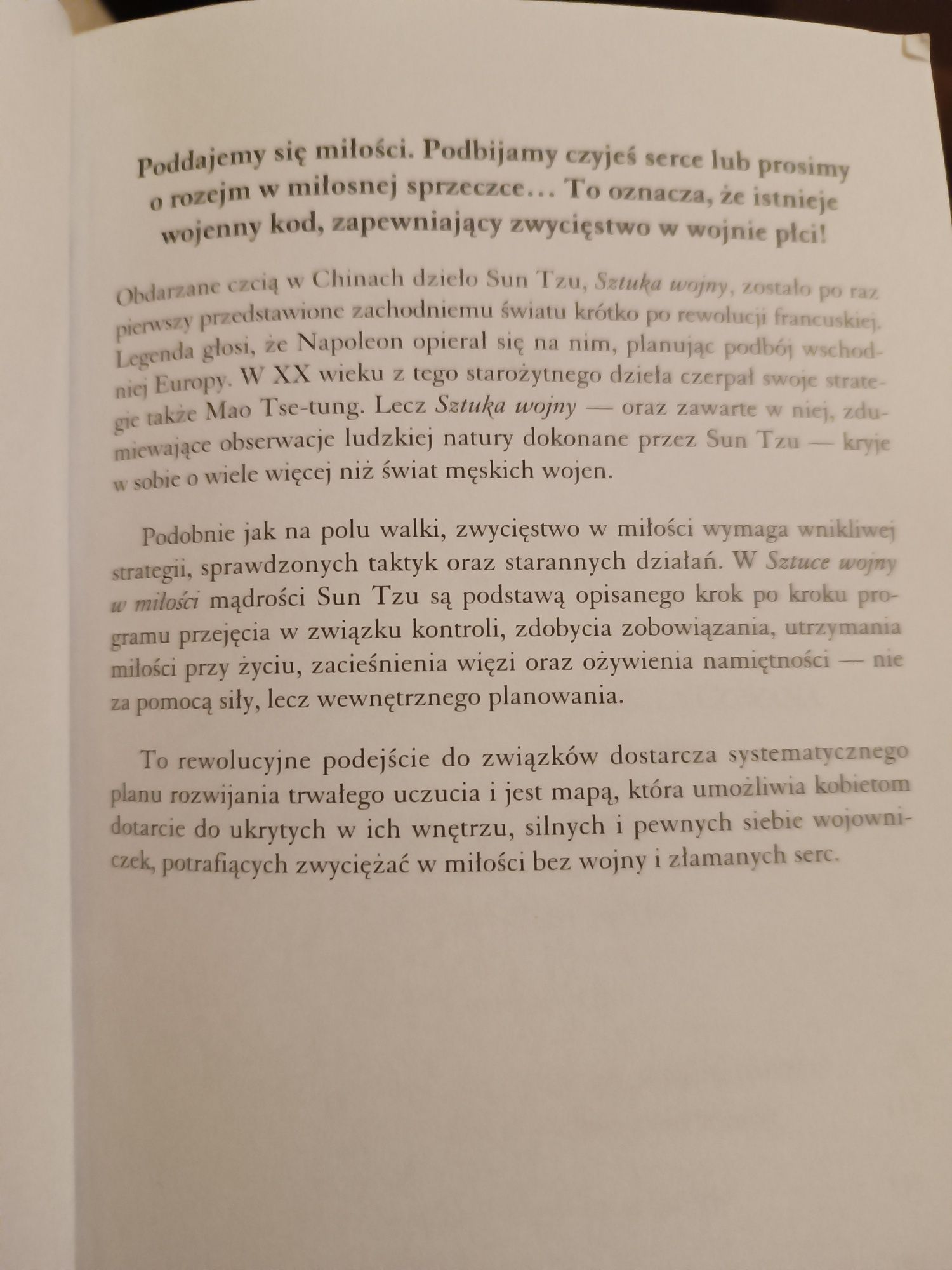 Sztuka wojny w miłości na podstawie Sun Tsu