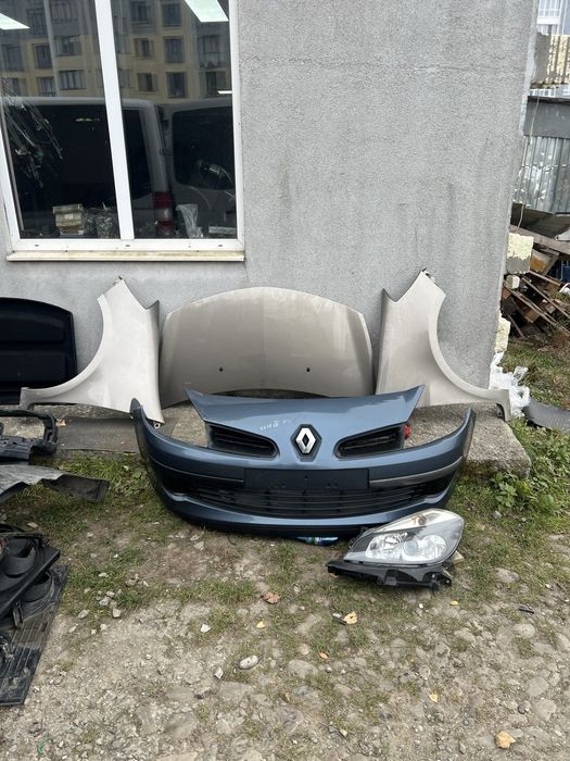 Бампер  Рено кліо 3 Renault Clio 3 2005-2009 дорестайл