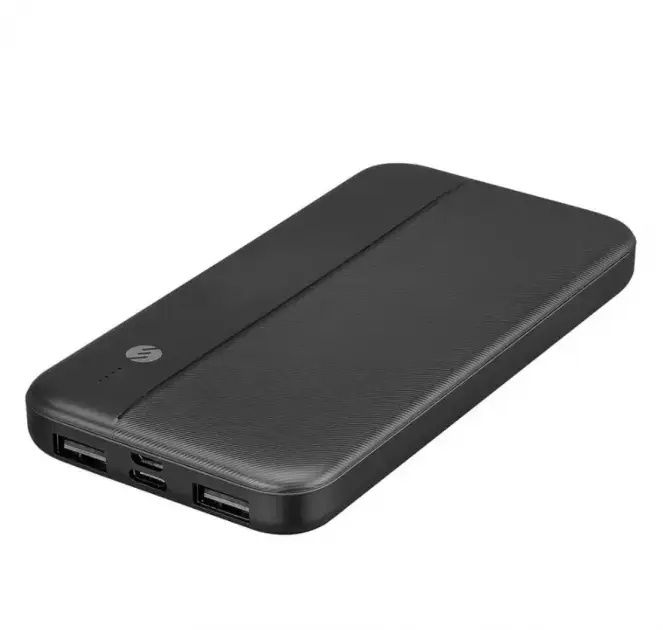 Повербанк Power Bank 10000 mAh S-link IP-G10N портативная зарядка черн