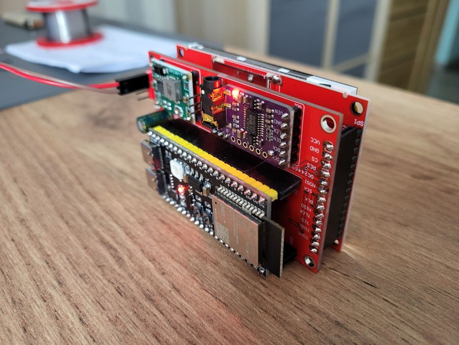 Radio internetowe moduł na esp32s3