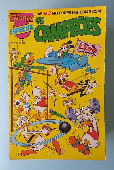 DISNEY ESPECIAL - Lote de revistas 1ª Edição Editora Abril (Brasil)