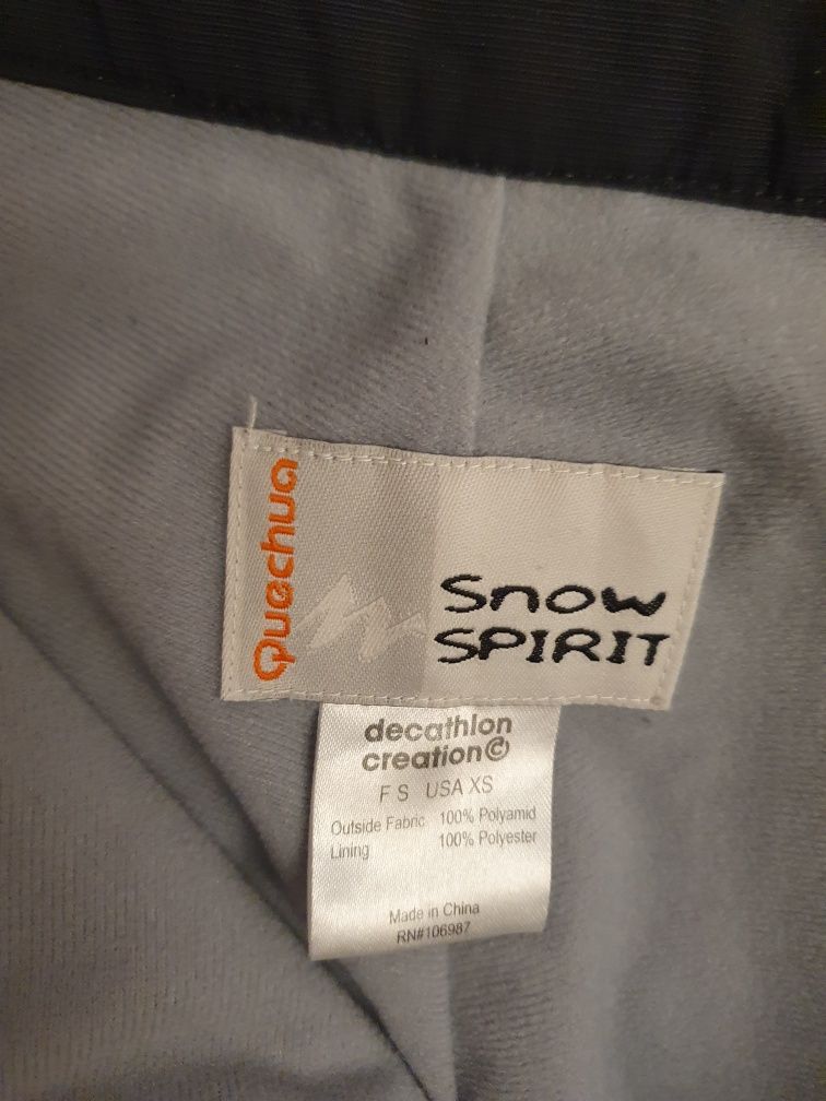 Spodnie narciarskie Quechua Snow Spirit r. XS lub M