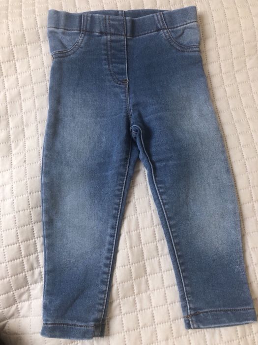 Spodnie jeans 68