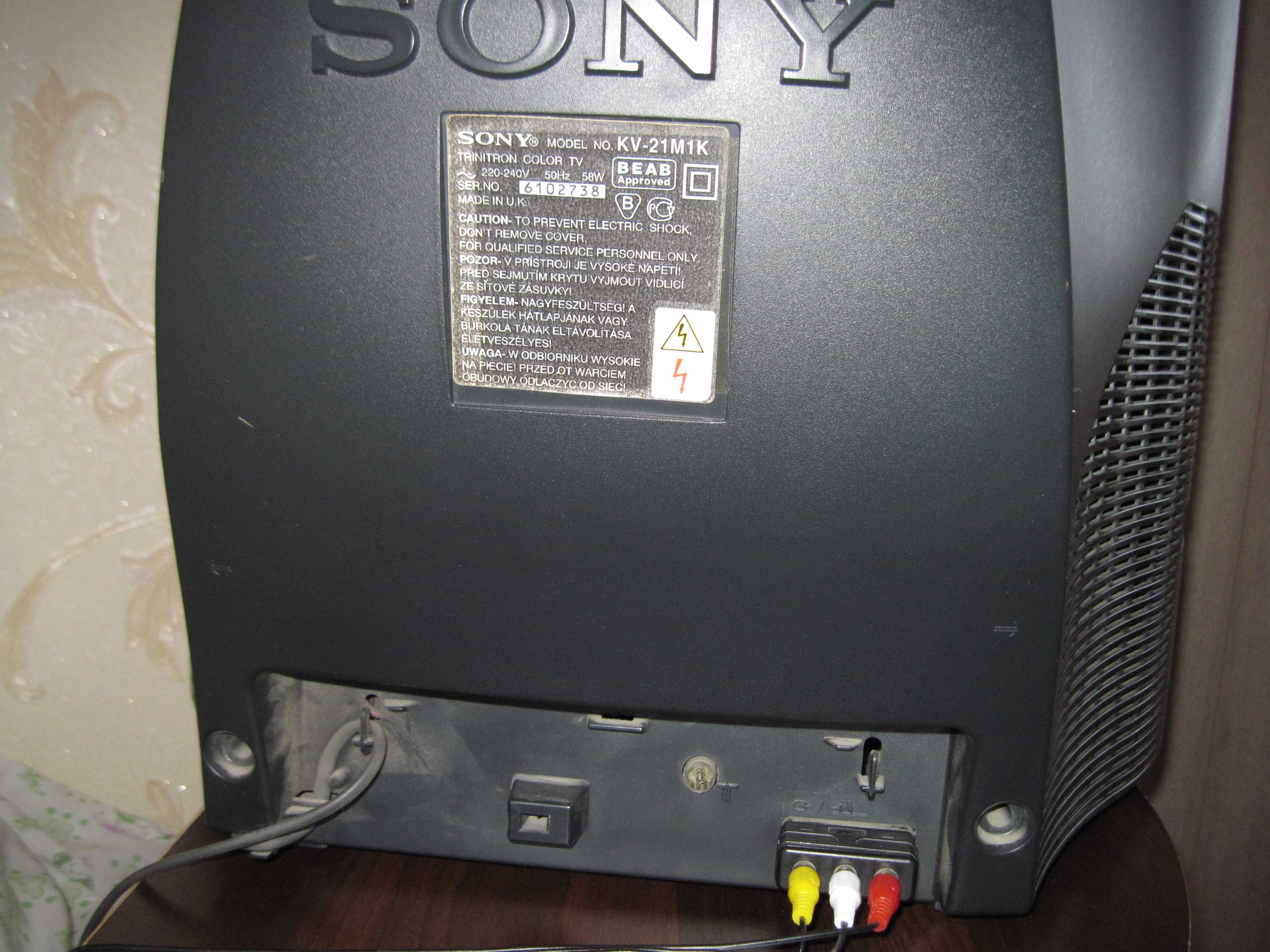 Телевизор SONY KV-21M1K Trinitron Color tv