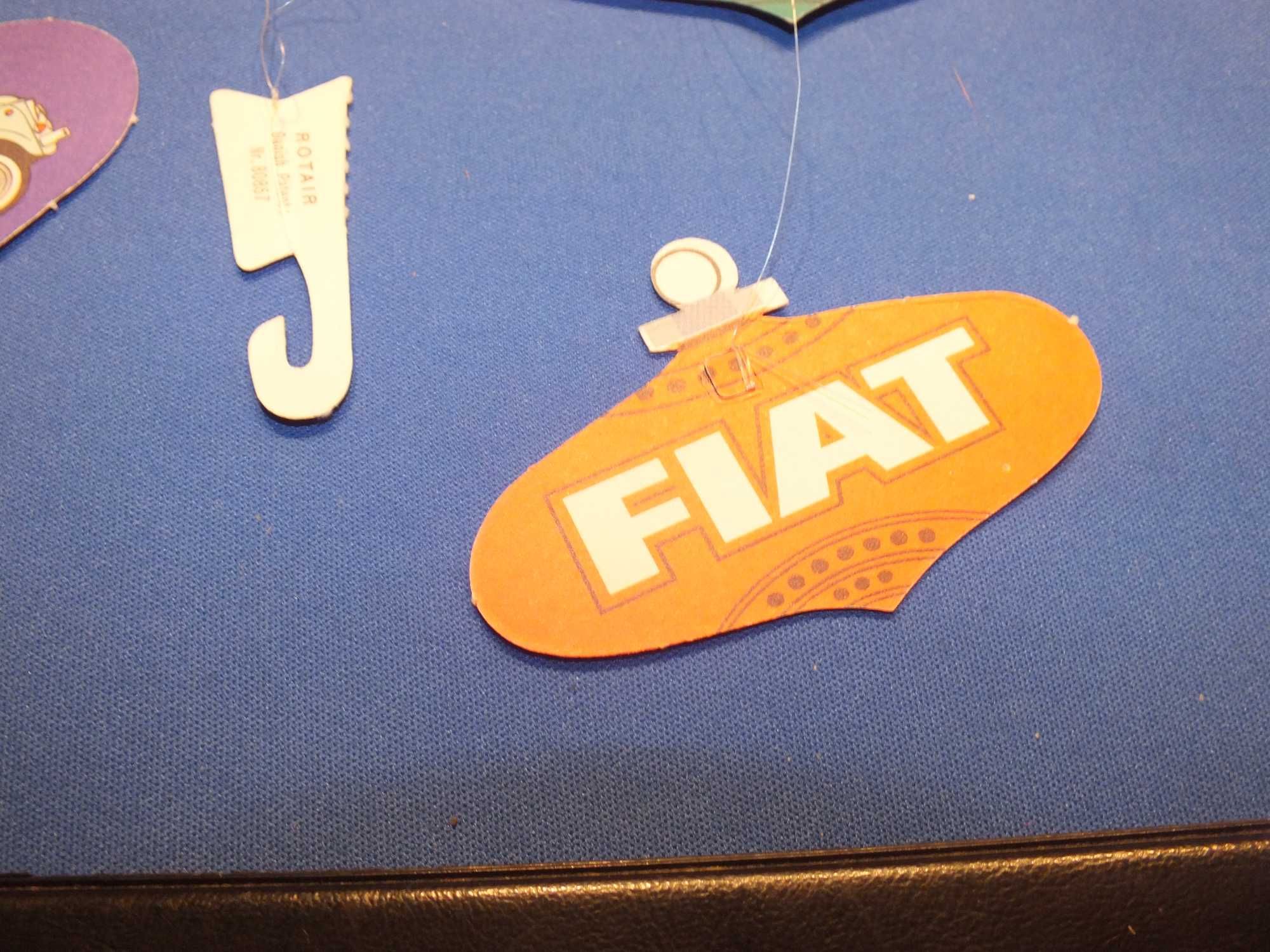 Reklama świąteczna FIAT lata 60-te UNIKAT