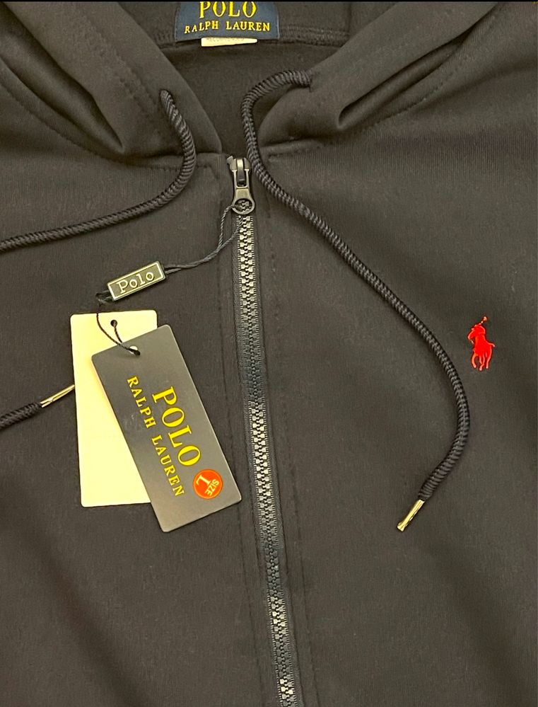 Hoodie com fecho Ralph Lauren