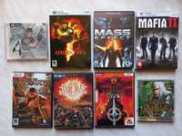 ПК игры. 7 шт. Resident Evil, Mass Effect, Mafia и др.