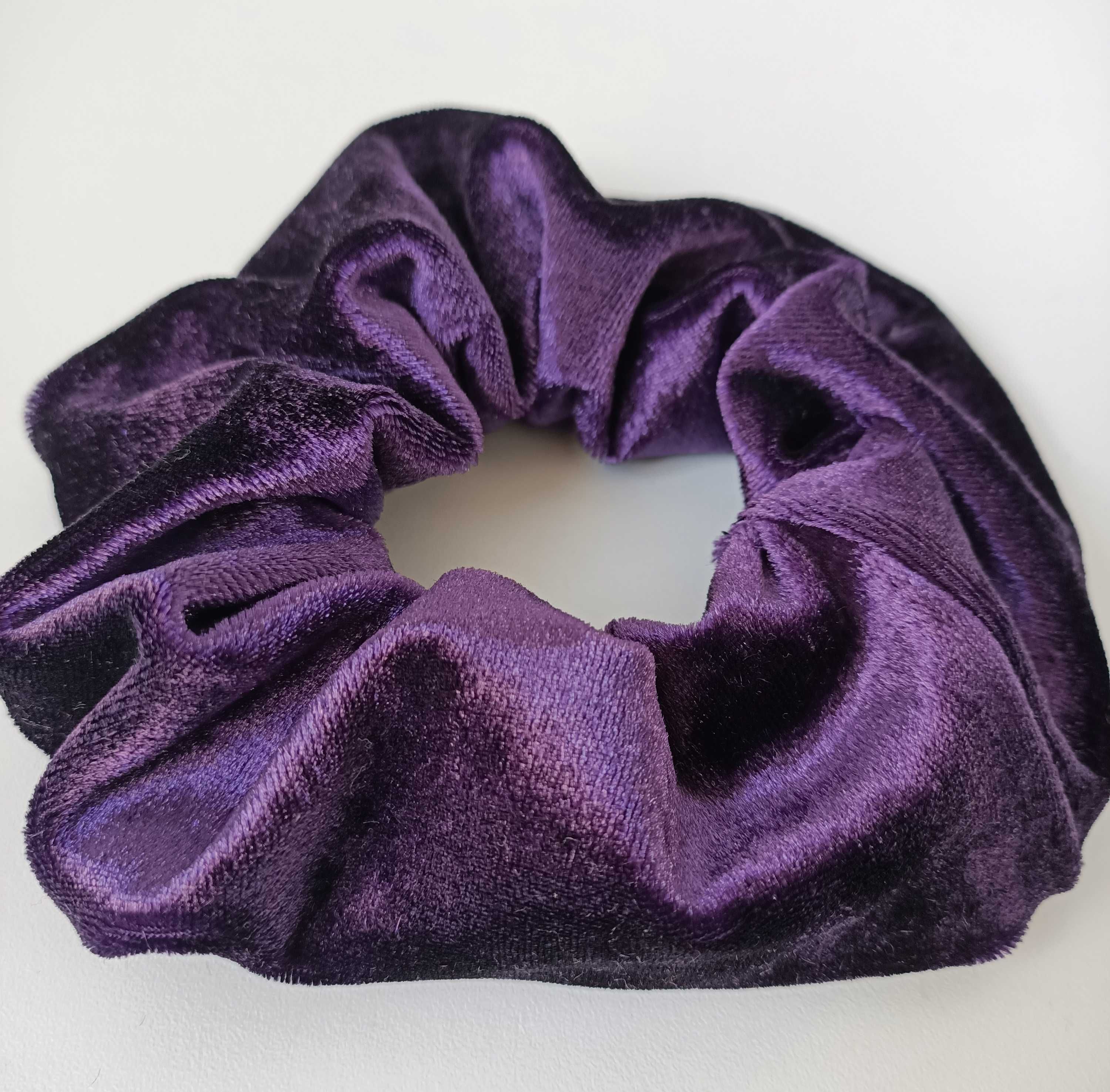 Scrunchie nowa welurowa gumka do włosów XXL