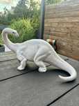 Unikatowy Duży Dinozaur Brontozaur z Bassano Włochy lata 1960te Unikat
