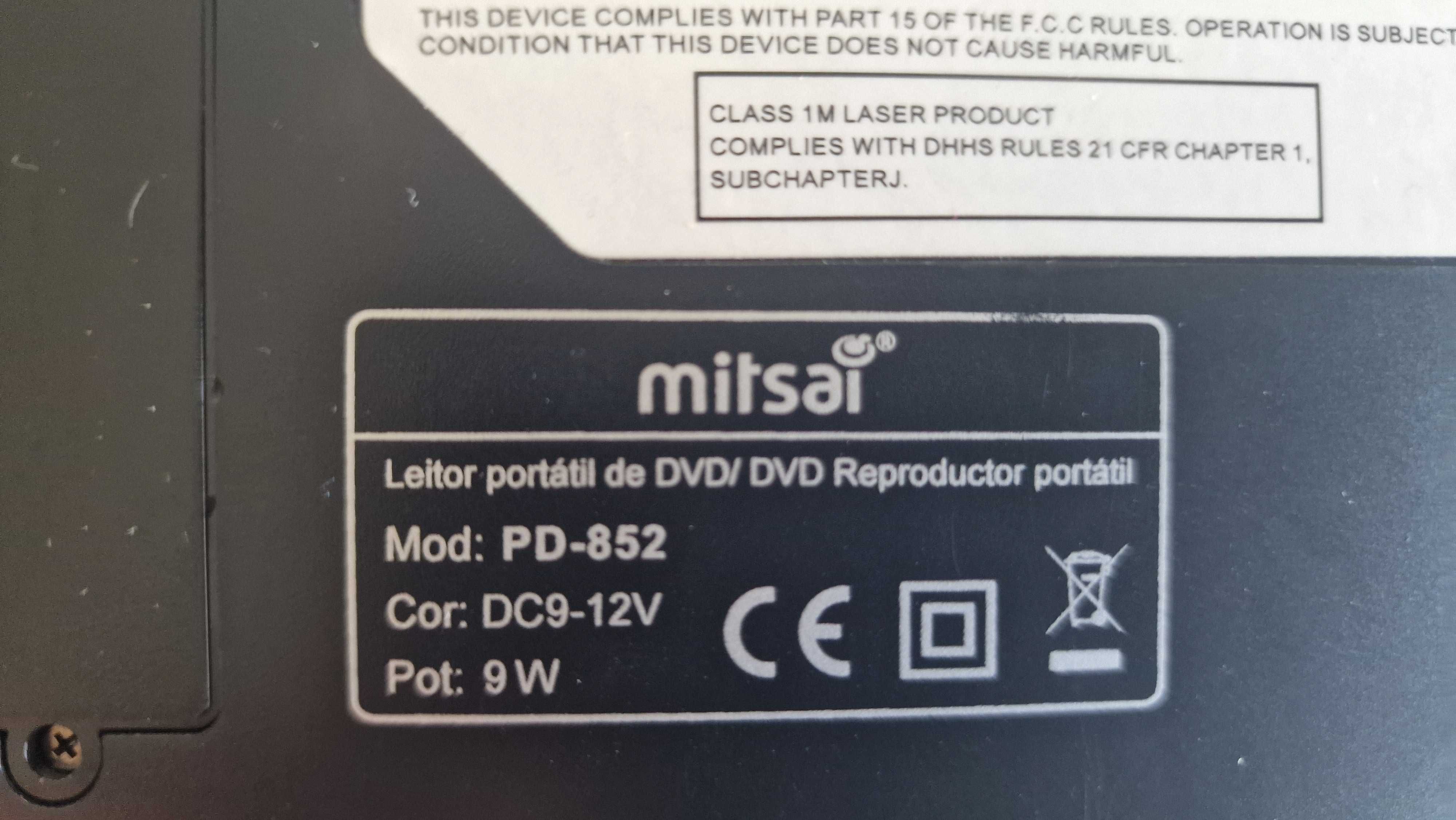 Leito de DVD para ver no carro com suporte de cabeceira