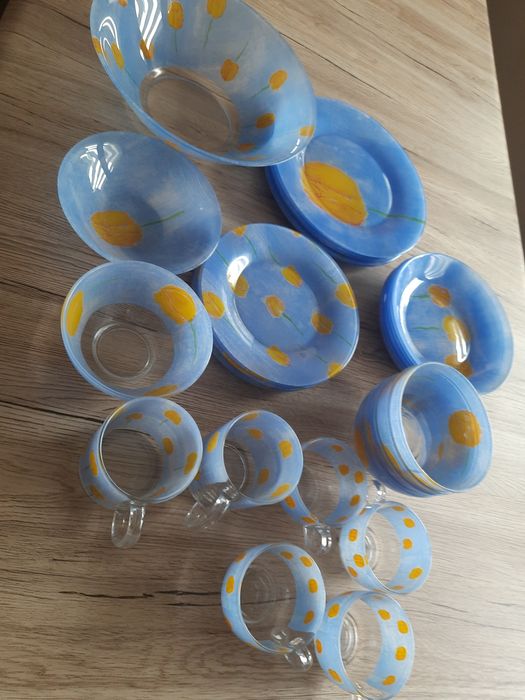 Zestaw obiadowy 31 szt.+ 2x szklanki