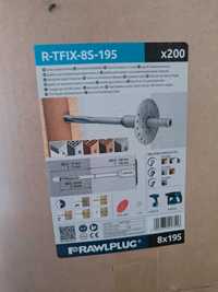 Kołki do styropianu i wełny RawlPlug R-TFIX-8S 195mm