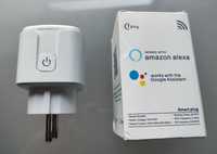 Умная розетка WiFi 20A Tuya Amazon Alexa Google Assistance Smart Plug