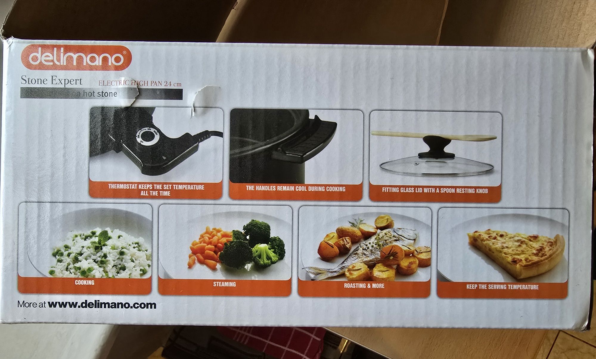 -10% Patelnia elektryczna Delimano