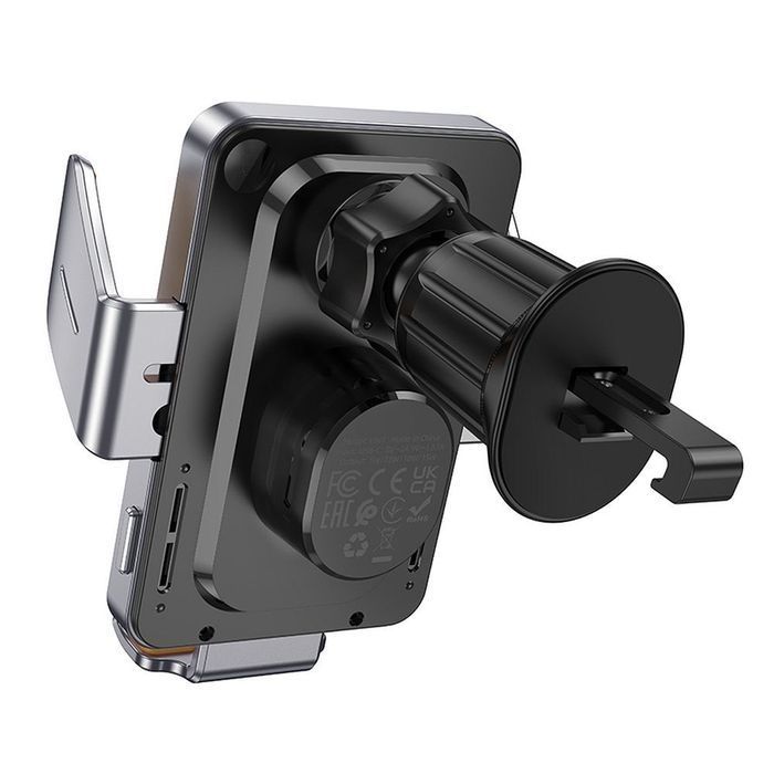 Uchwyt samochodowy Hoco 15 W do kratki szary