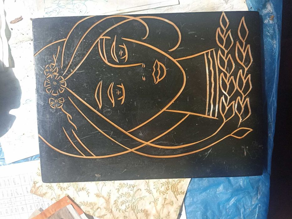 картина резьба по дереву ссср 70-е годы