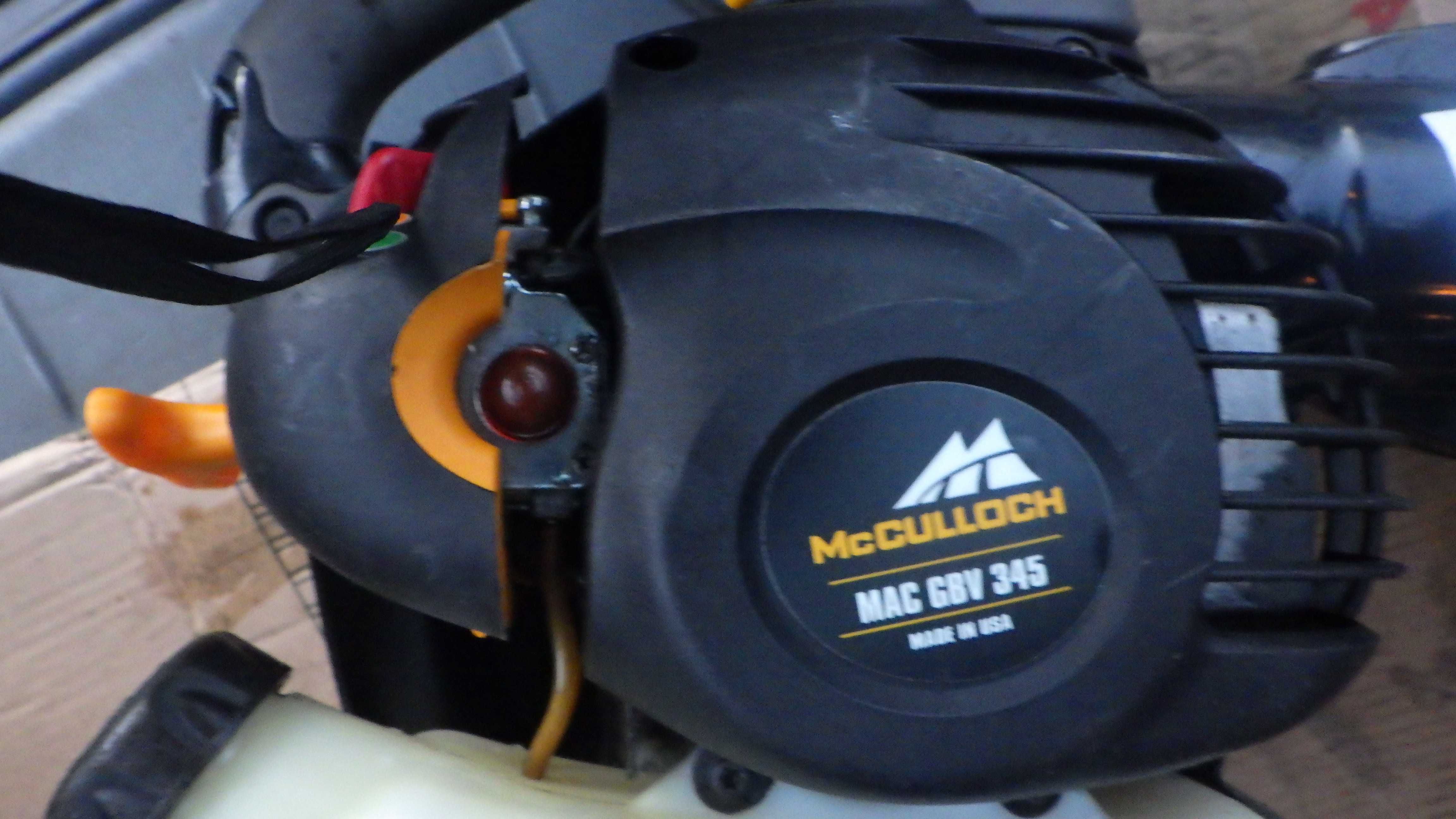 Husqvarna Dmuchawa Spalinowa McCulloch MAC GBV 345 Husqvarna  Nowa